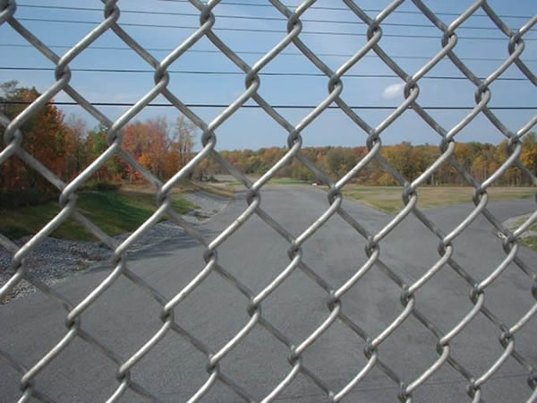 How to make galvanized chain link fence play more role?cid=3