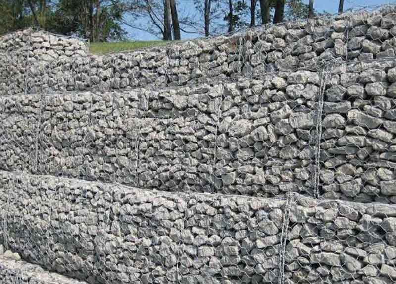 How to make gabion gabion net