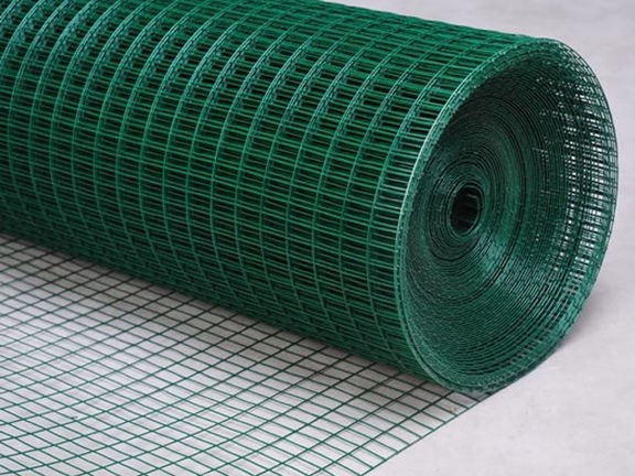 The advantage of green PVC coated welded wire mesh