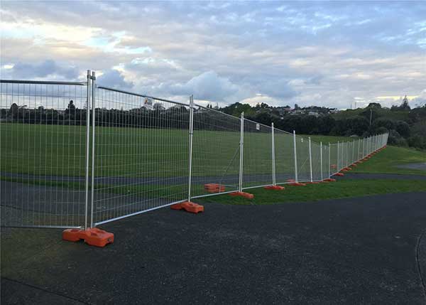 The application of the Australia temporary fence